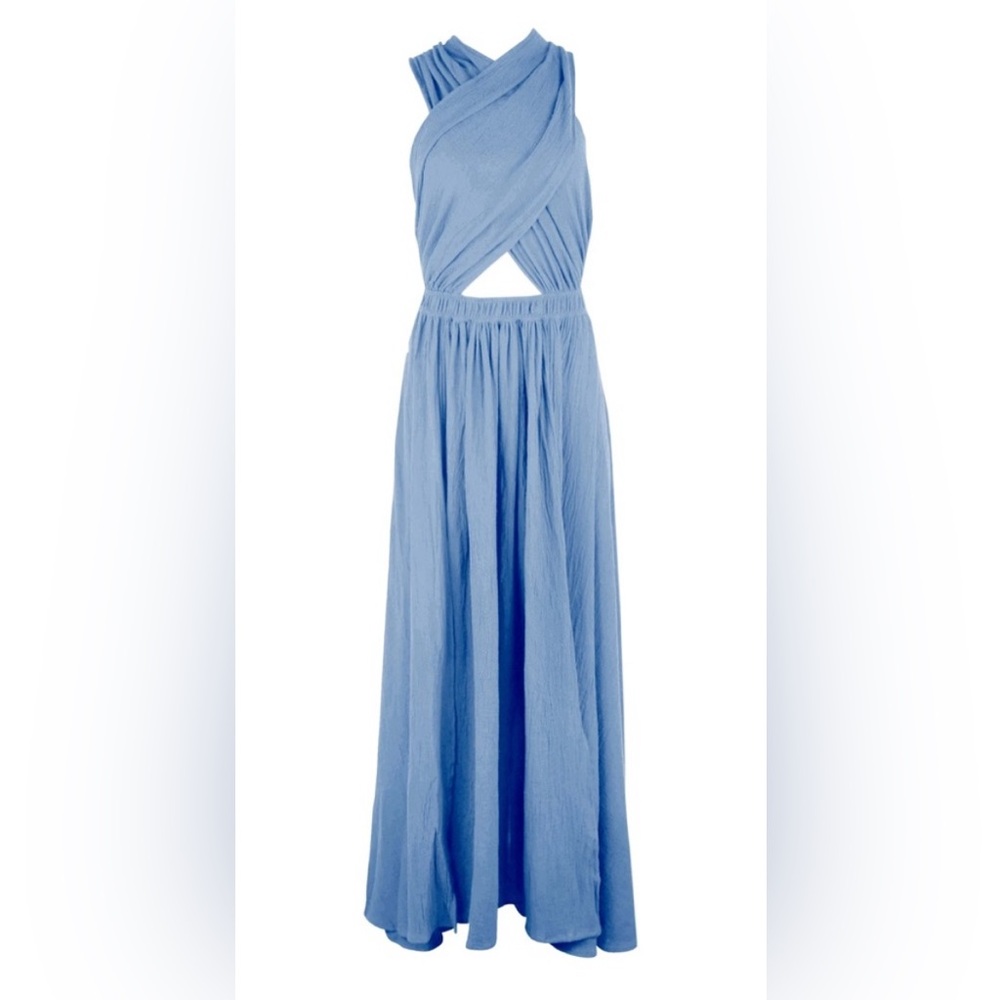Caravana Pucte Dress in Blue Heaven